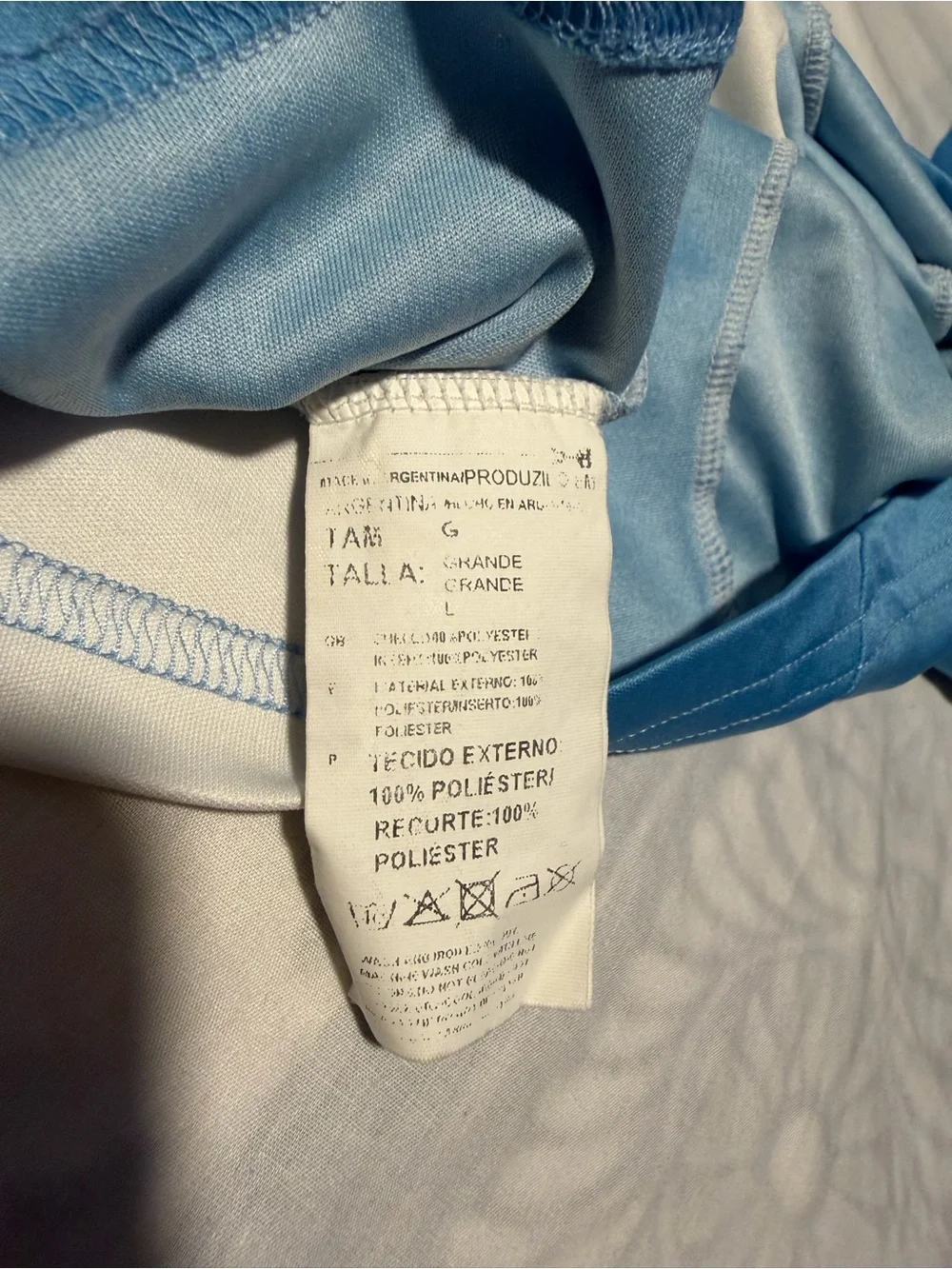 adidas 2011/2013 Argentina home men’s Soccer Jersey size L made in Argentina